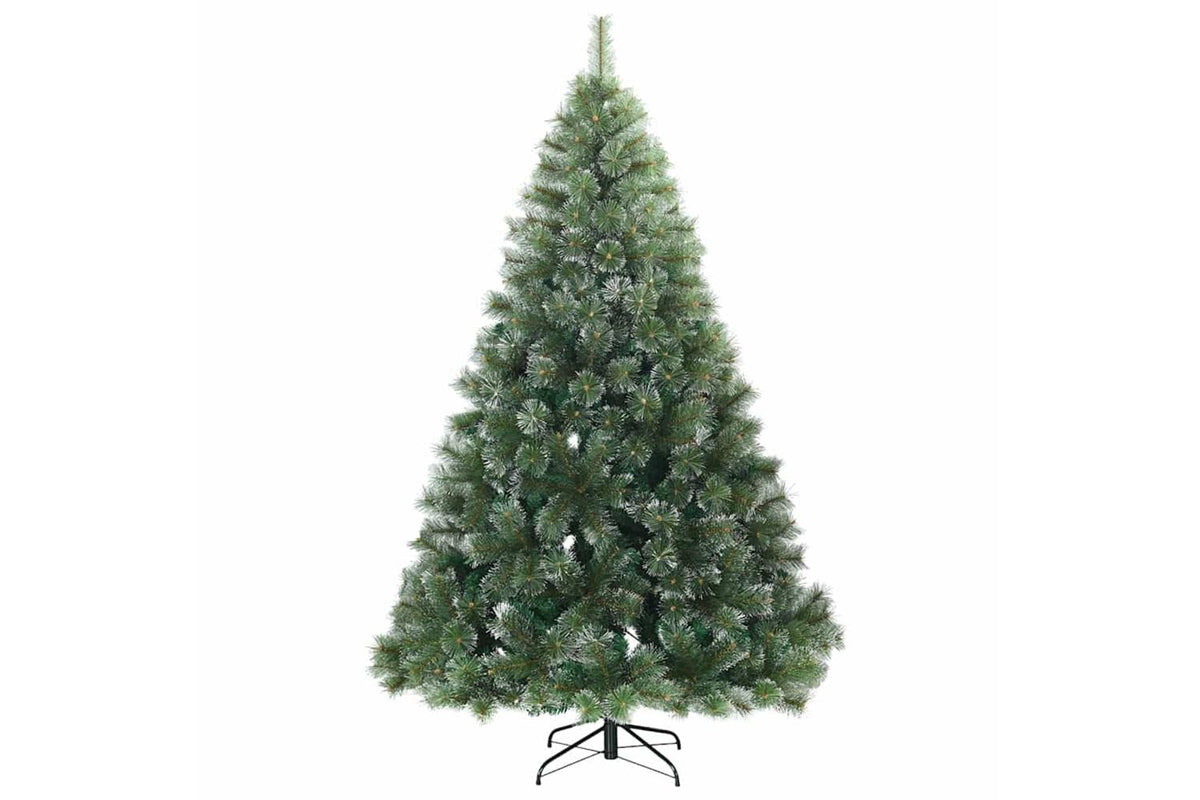 Vidaxl Artificial Christmas Tree With 300 Leds Green 240 Cm Pe And Pvc-5
