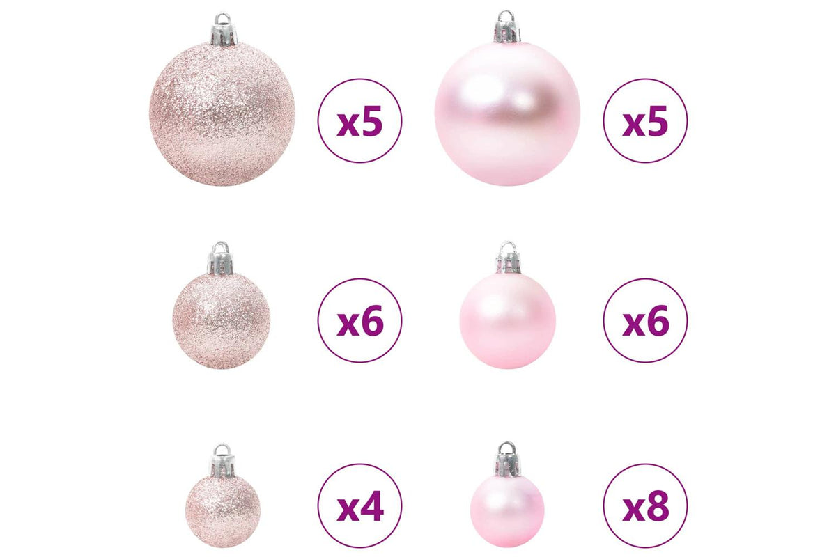 Vidaxl Artificial Christmas Tree With Stand White 120 Cm Pvc And Steel-7