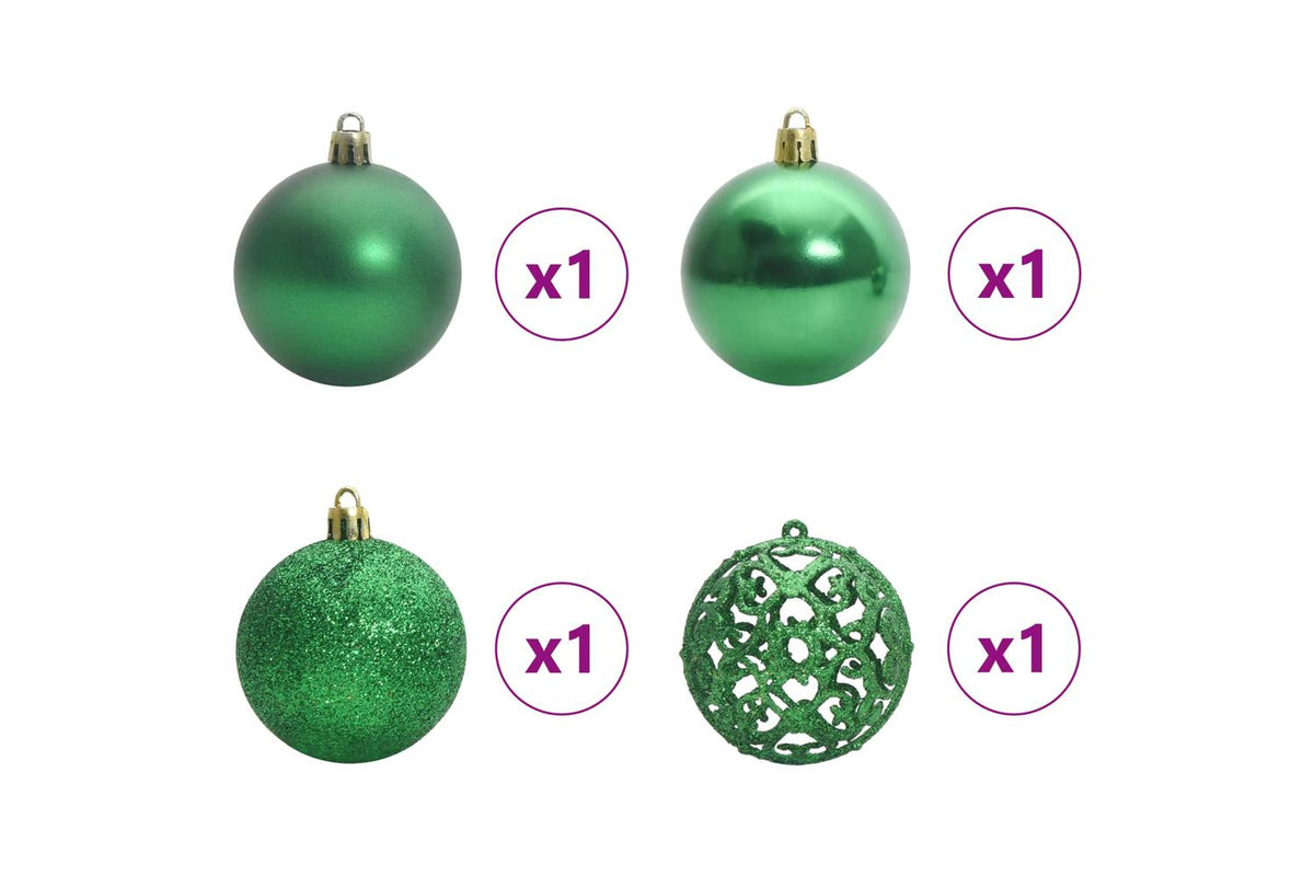 Vidaxl Artificial Christmas Tree With Stand White 120 Cm Pvc And Steel-9