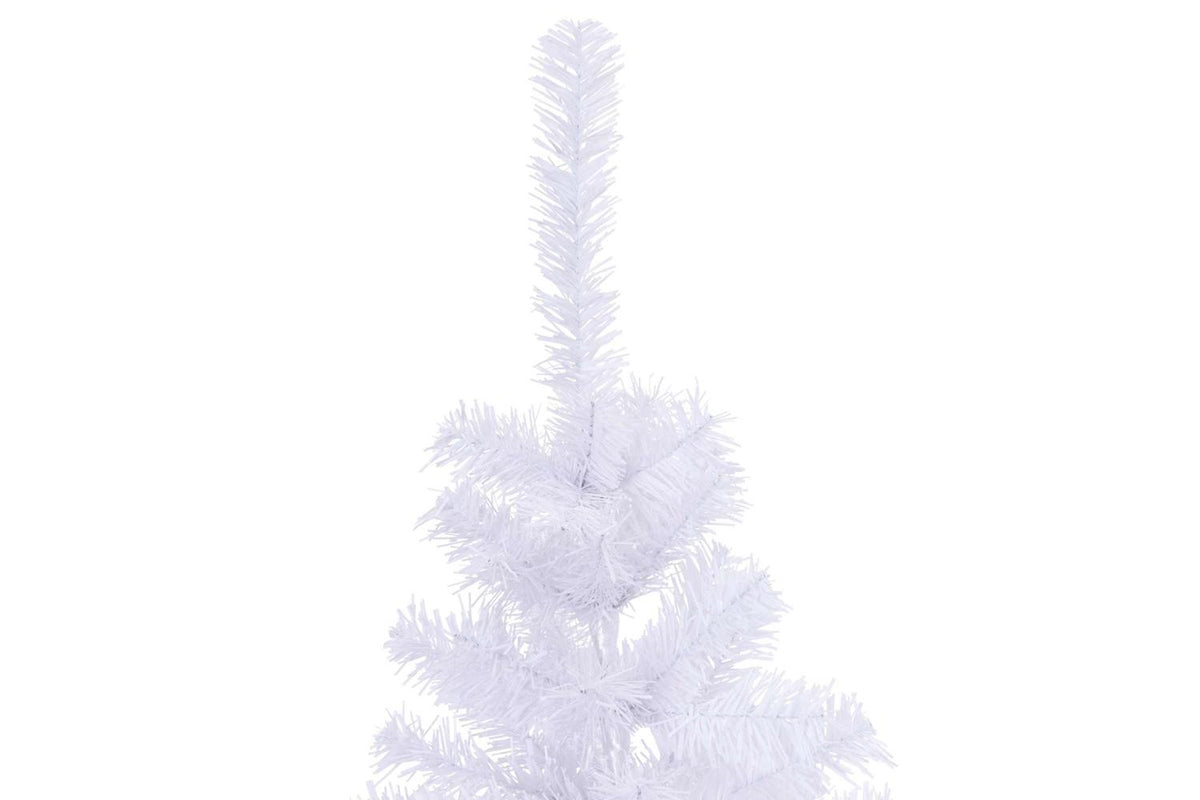 Vidaxl Artificial Christmas Tree With Stand White 150 Cm Pvc And Steel-10