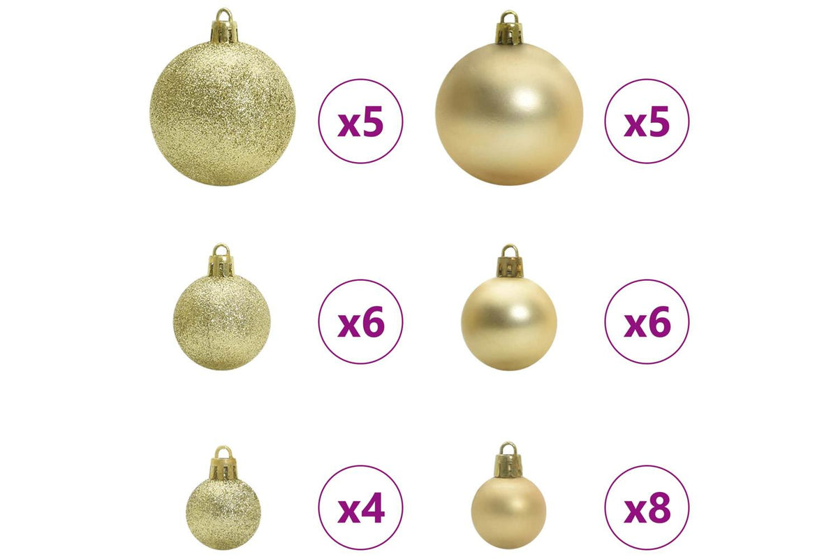 Vidaxl Artificial Christmas Tree With Stand White 150 Cm Pvc And Steel-7