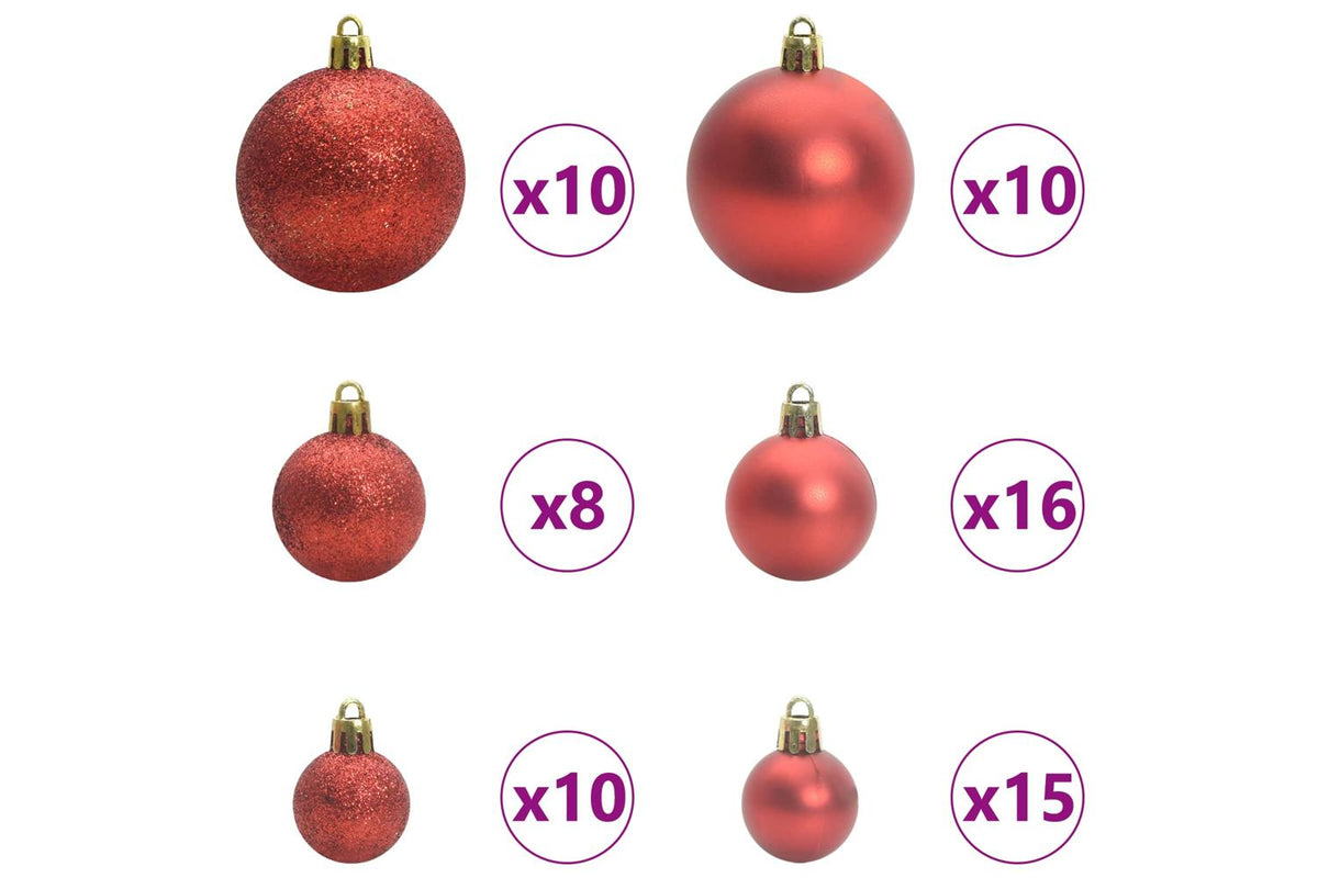Vidaxl Artificial Christmas Tree With Stand White 210 Cm Pvc And Steel-7