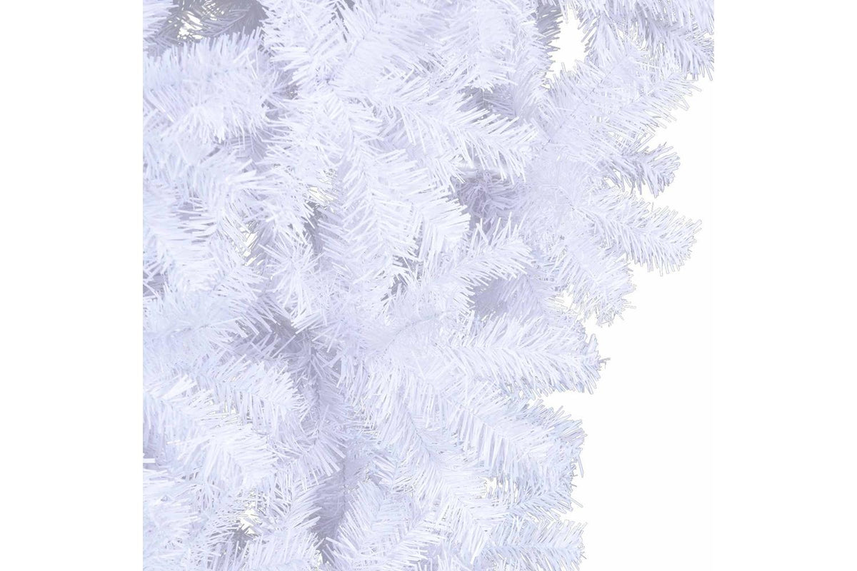 Vidaxl Artificial Christmas Tree With Stand White 120 Cm Pvc And Steel-10