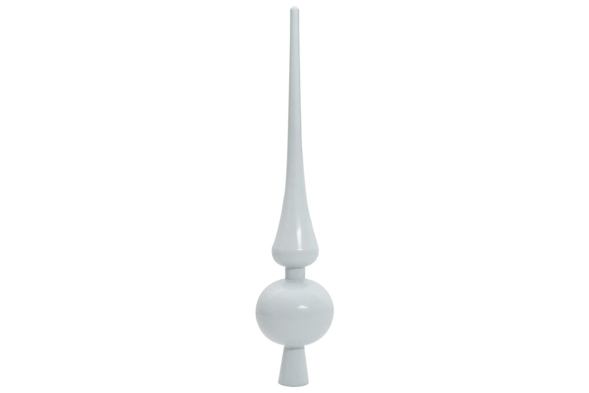 Vidaxl Artificial Christmas Tree With Stand White 210 Cm Pvc And Steel-9