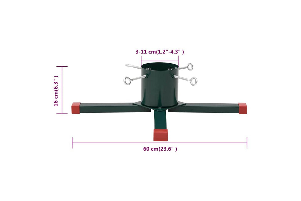 Vidaxl Christmas Tree Stand 60x60x16 Cm-6