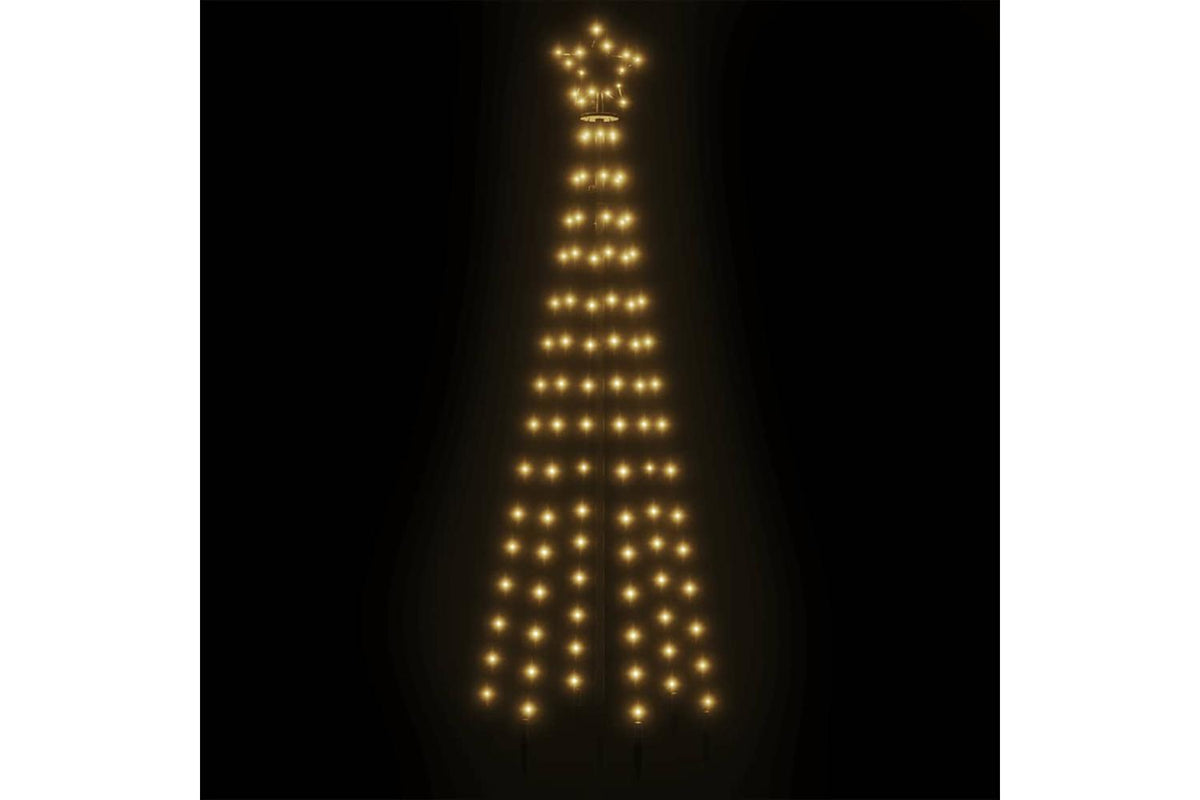 Vidaxl Christmas Cone Tree Warm White 108 Leds 70x180 Cm-4