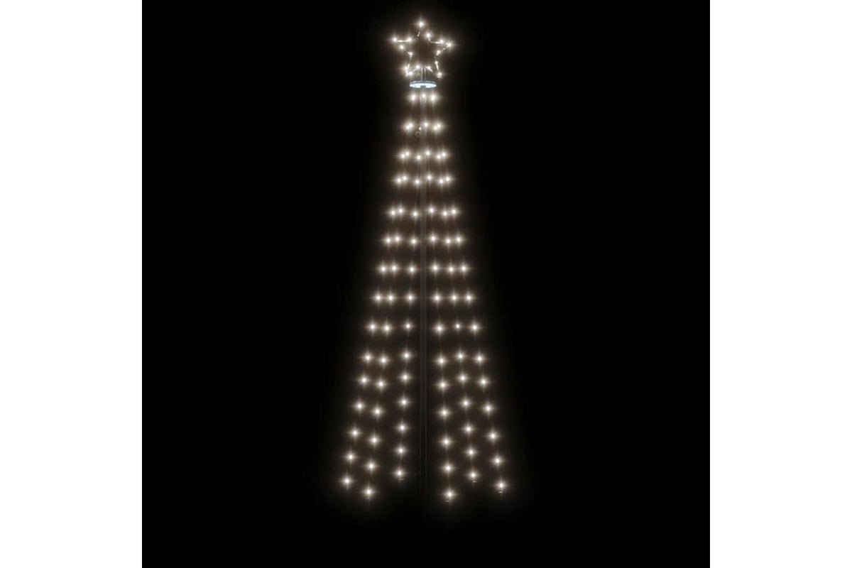 Vidaxl Christmas Tree With Spike Cold White 108 Leds 180 Cm-4