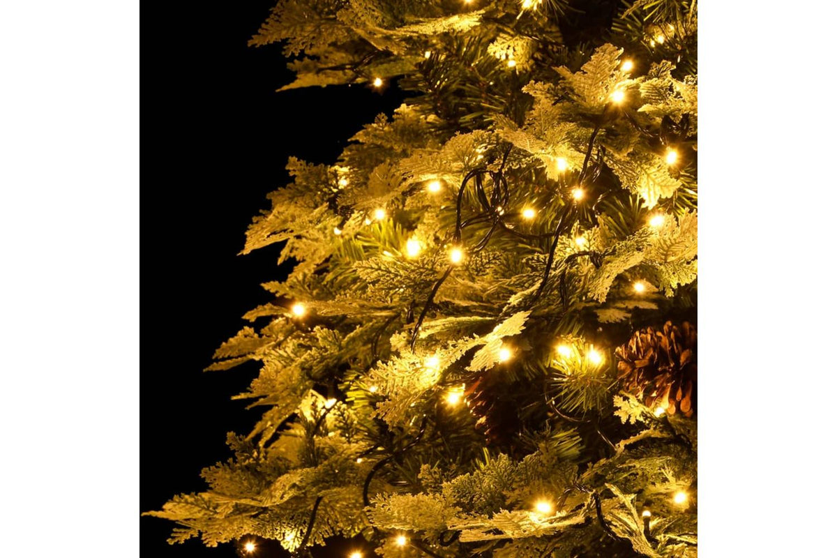 Vidaxl Pre-lit Christmas Tree With Pinecones Green 195 Cm Pvc-6