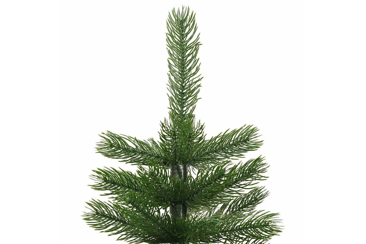 Vidaxl Artificial Slim Christmas Tree With Stand 240 Cm Pe-3