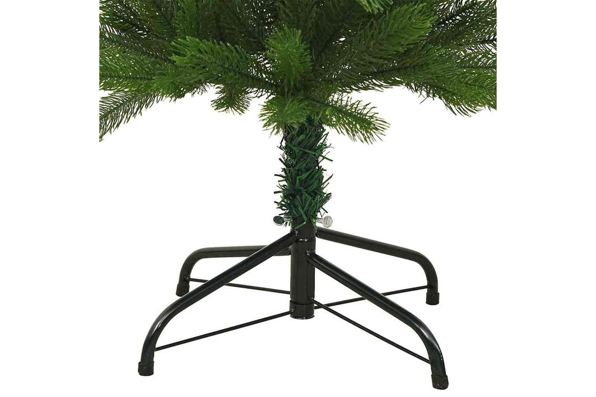 Vidaxl Artificial Slim Christmas Tree With Stand 240 Cm Pe-4