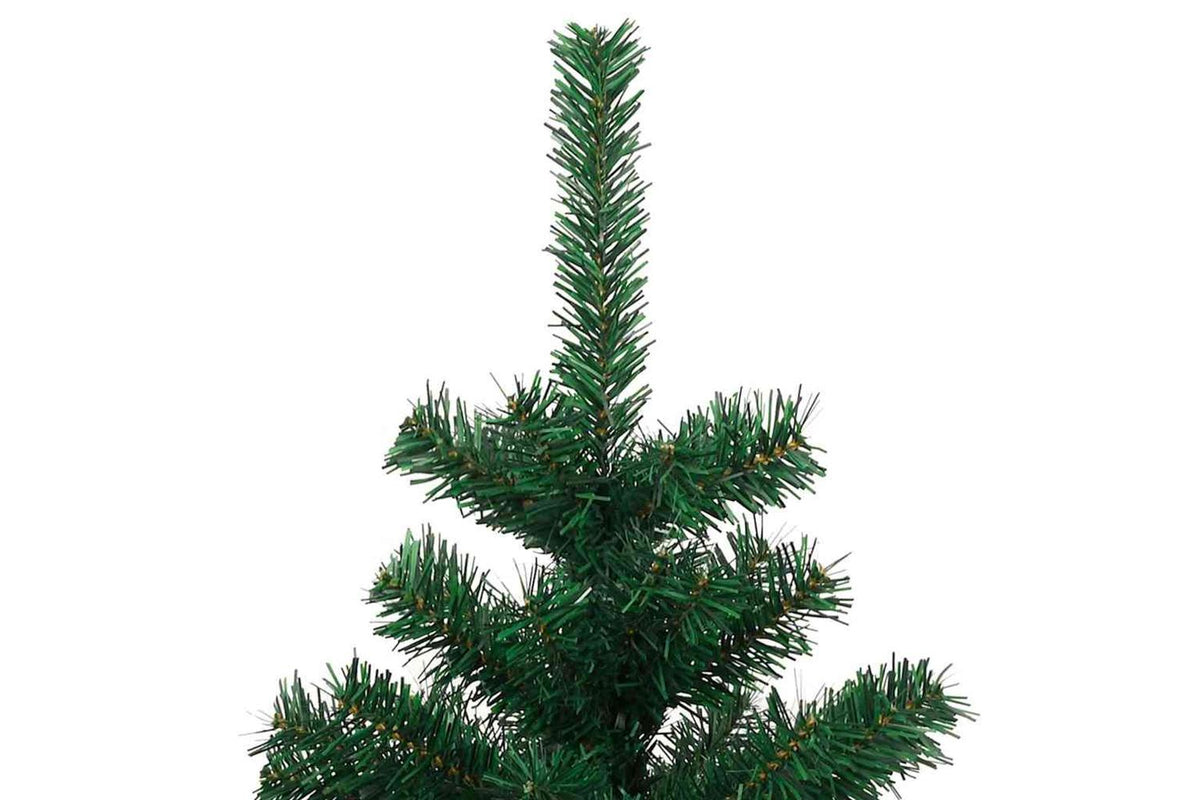 Vidaxl Swirl Pre-lit Christmas Tree With Stand Green 150 Cm Pvc-7