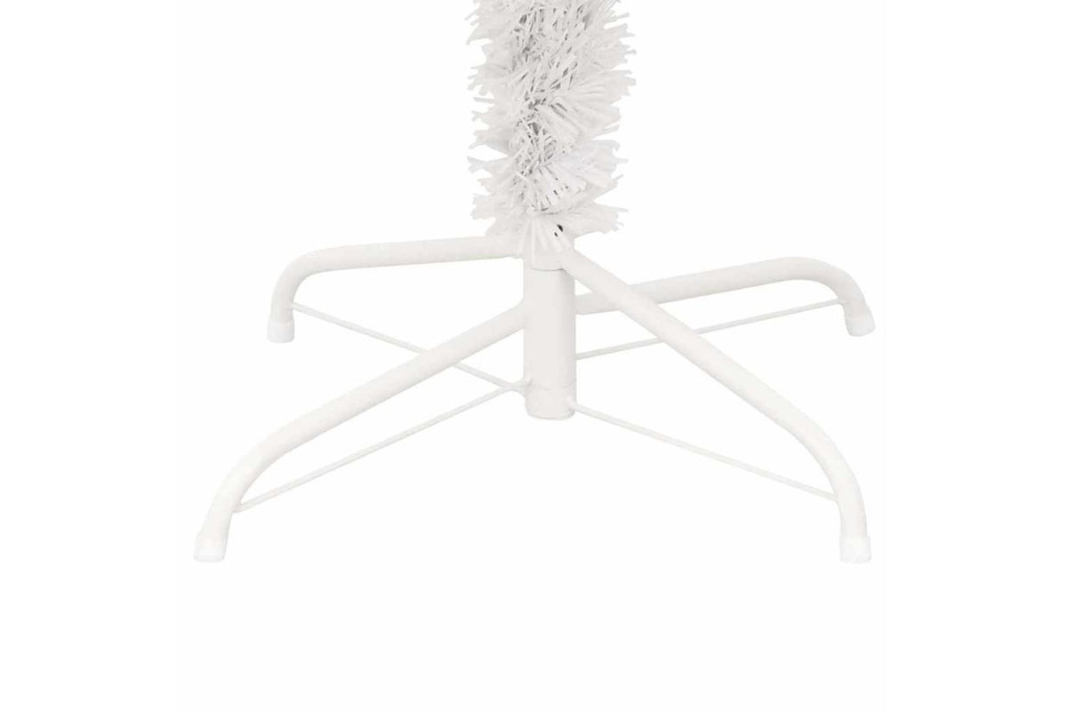 Vidaxl Swirl Pre-lit Christmas Tree With Stand White 180 Cm Pvc-6