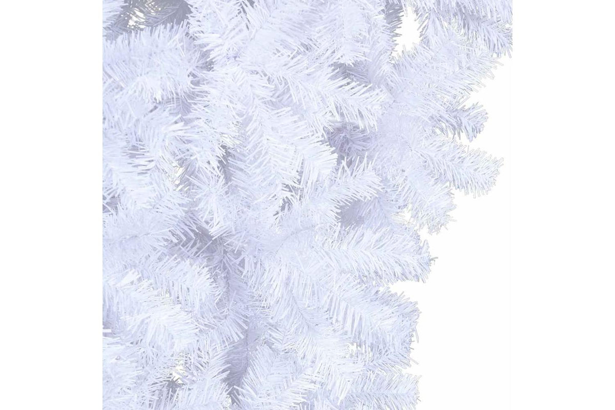 Vidaxl Upside-down Artificial Christmas Tree With Stand White 120 Cm-3
