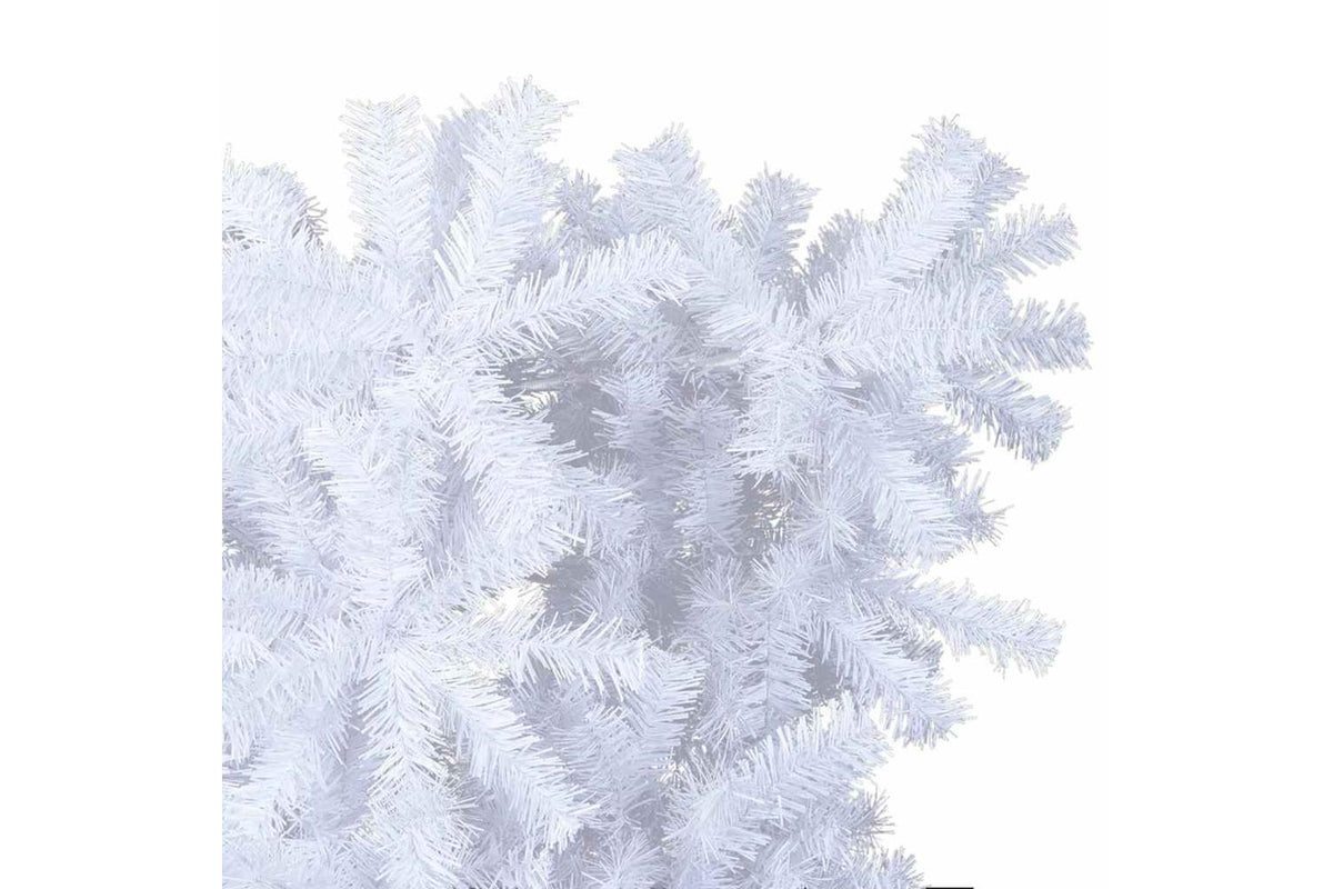Vidaxl Upside-down Artificial Christmas Tree With Stand White 120 Cm-4