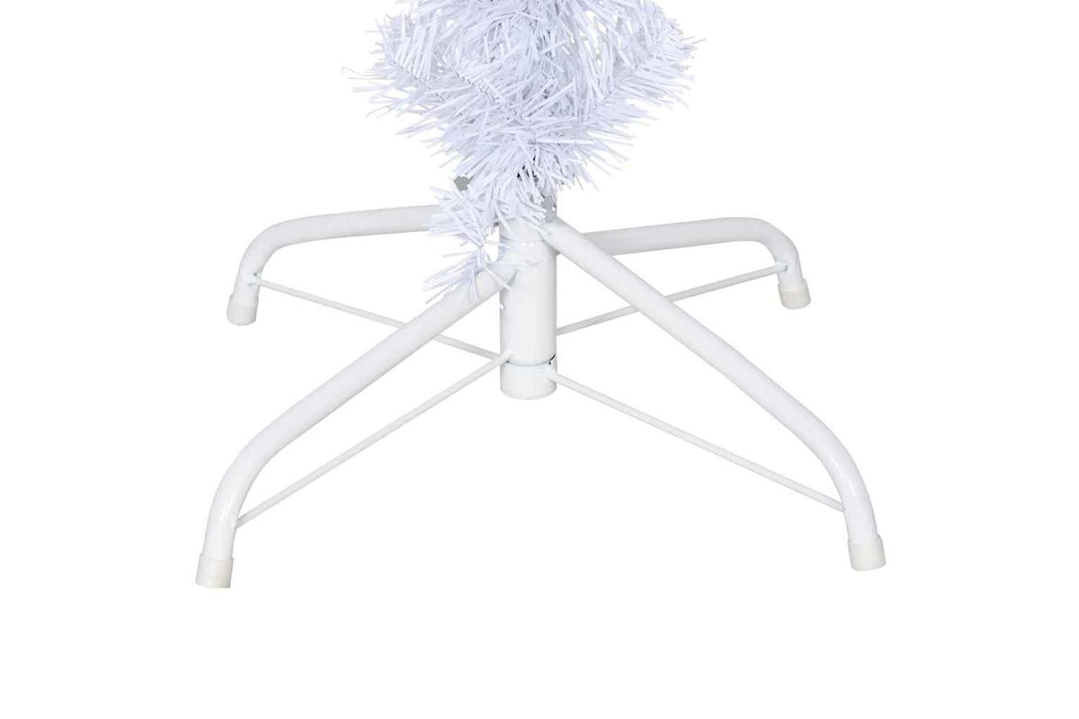 Vidaxl Upside-down Artificial Christmas Tree With Stand White 120 Cm-5
