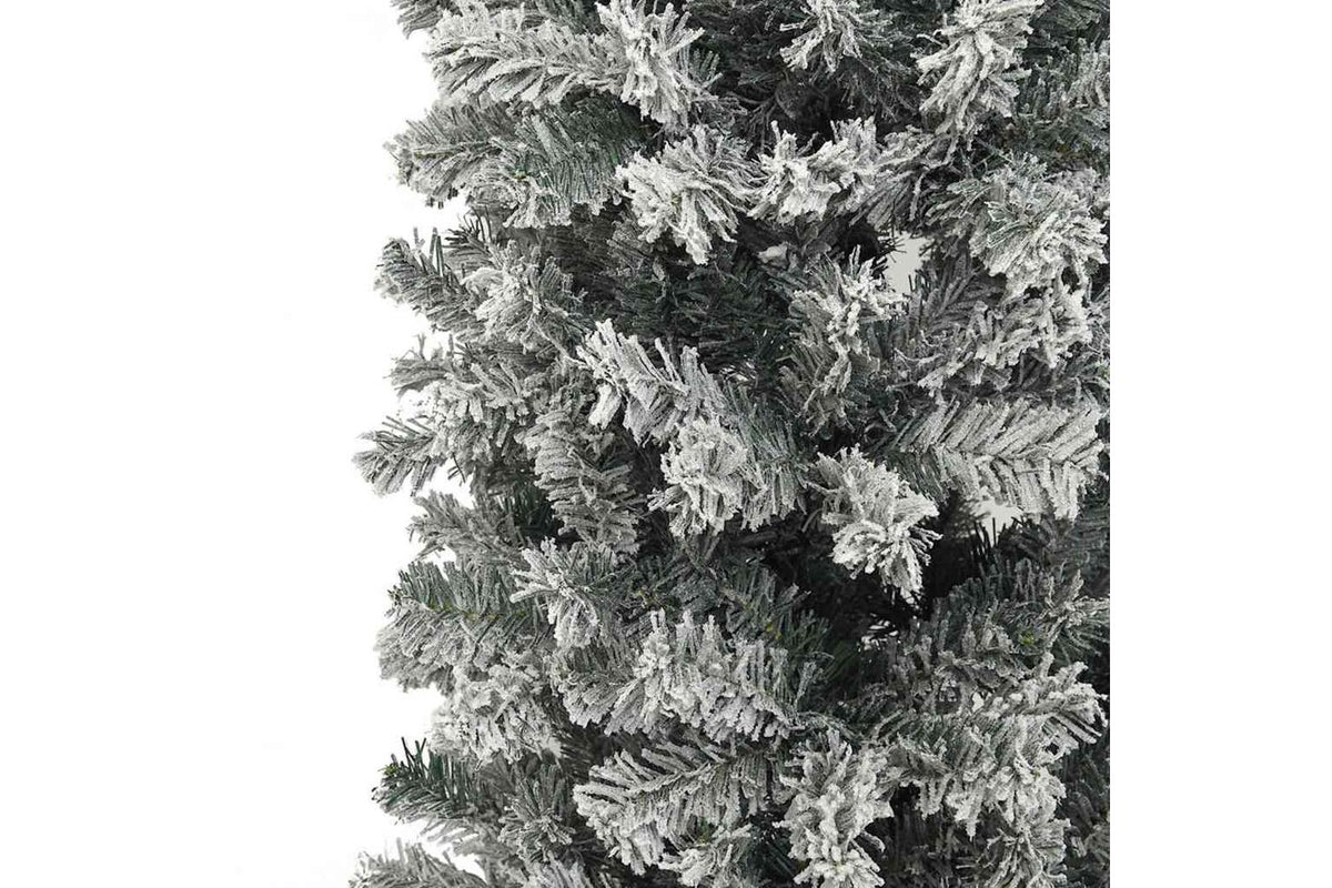Vidaxl Christmas Tree Arch With Flocked Snow 240 Cm-3