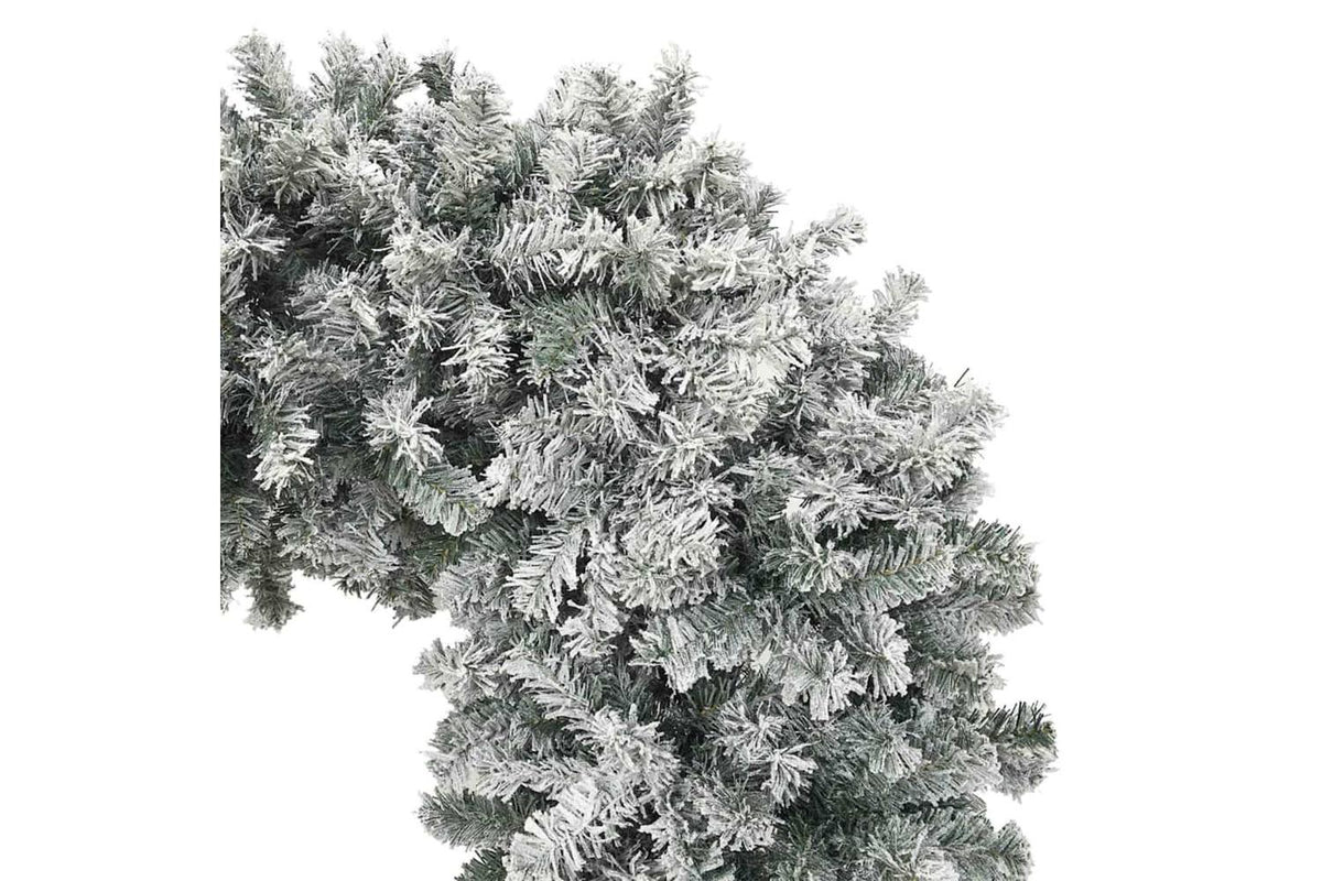 Vidaxl Christmas Tree Arch With Flocked Snow 240 Cm-4