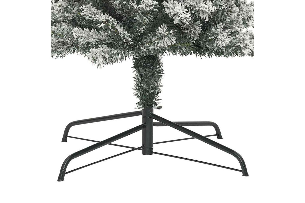 Vidaxl Christmas Tree Arch With Flocked Snow 240 Cm-5