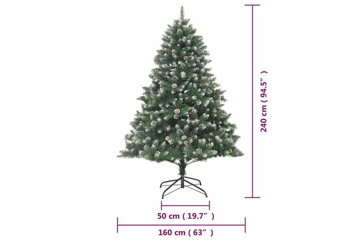 Vidaxl Artificial Christmas Tree With Stand 240 Cm Pvc-9