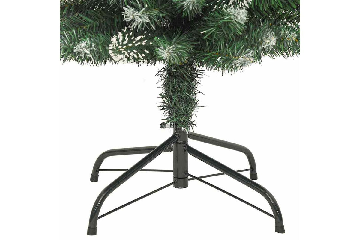 Vidaxl Artificial Slim Christmas Tree With Stand 240 Cm Pvc-6