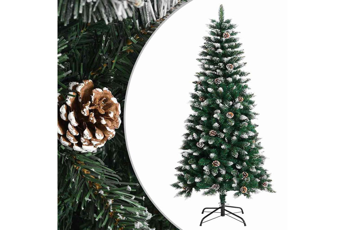 Vidaxl Artificial Christmas Tree With Stand Green 120 Cm Pvc