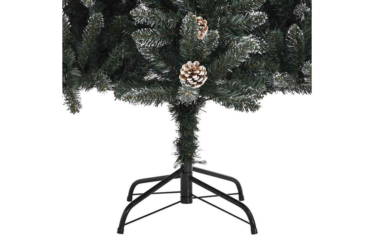 Vidaxl Artificial Christmas Tree With Stand Green 210 Cm Pvc-5