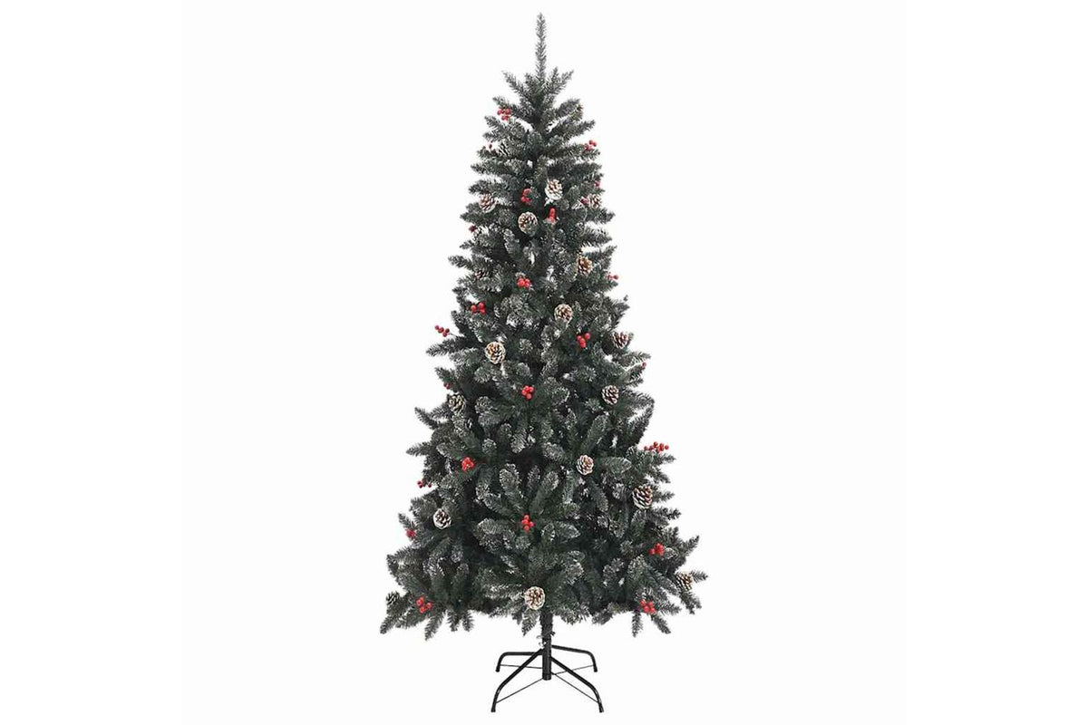 Vidaxl Artificial Christmas Tree With Stand Green 240 Cm Pvc-2