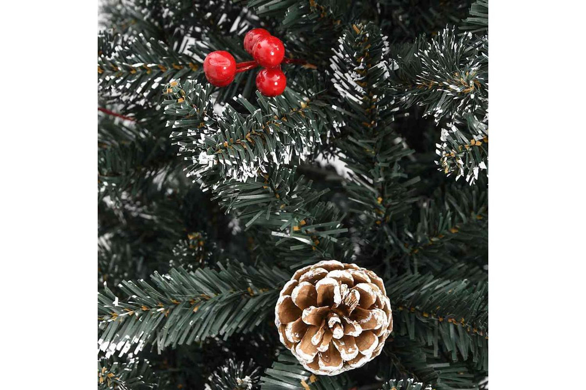 Vidaxl Artificial Christmas Tree With Stand Green 240 Cm Pvc-4