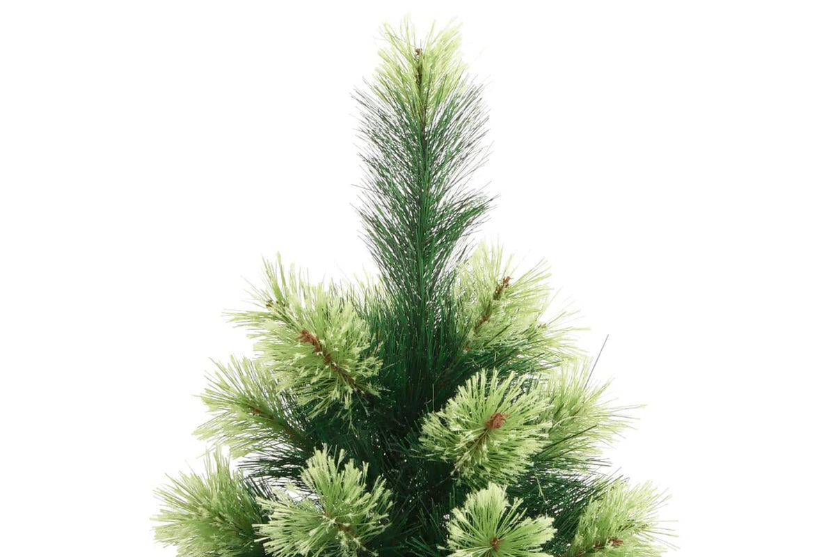 Vidaxl Artificial Hinged Christmas Tree With Stand 180 Cm-3