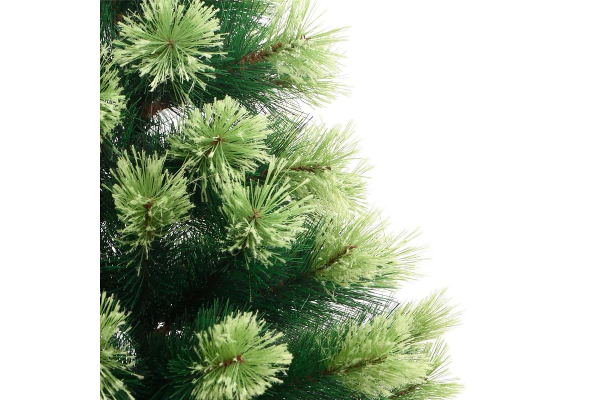 Vidaxl Artificial Hinged Christmas Tree With Stand 180 Cm-4