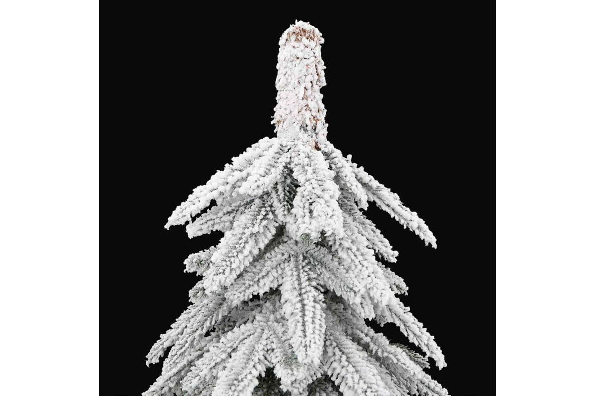 Vidaxl Artificial Christmas Tree With Flocked Snow 150 Cm-3