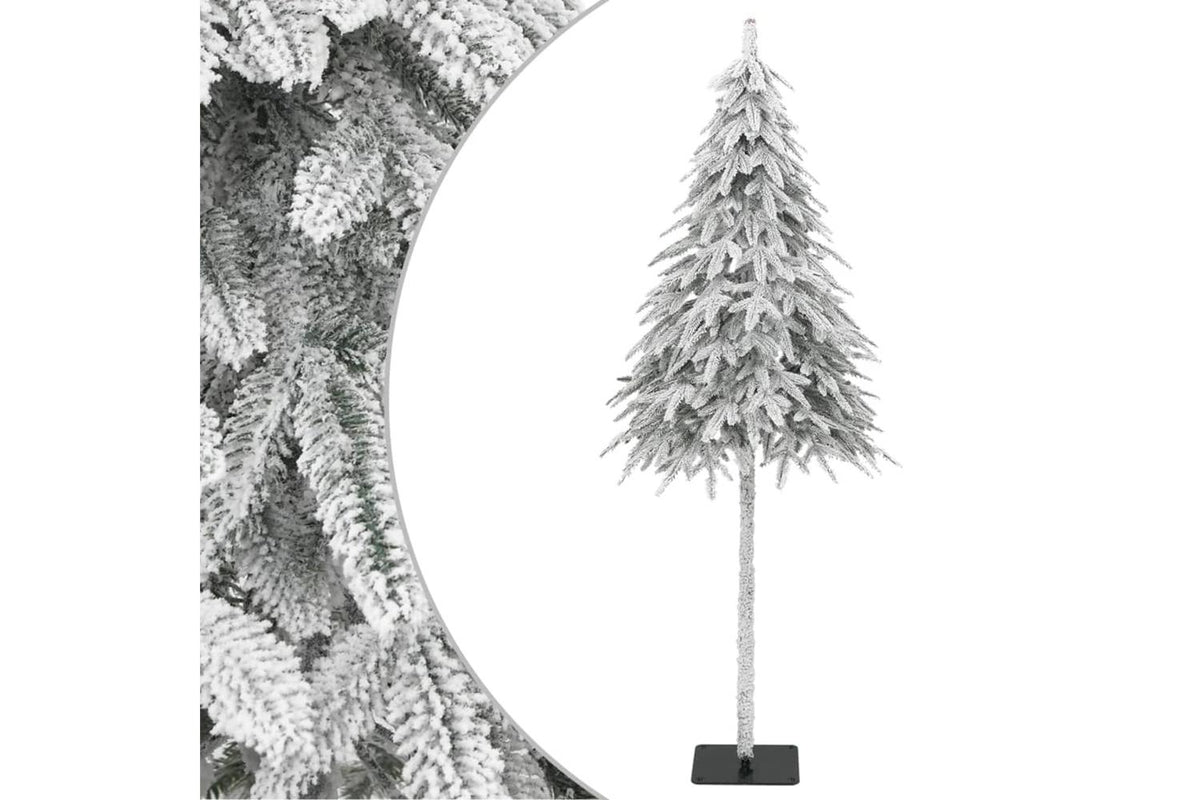 Vidaxl Artificial Christmas Tree With Flocked Snow 210 Cm
