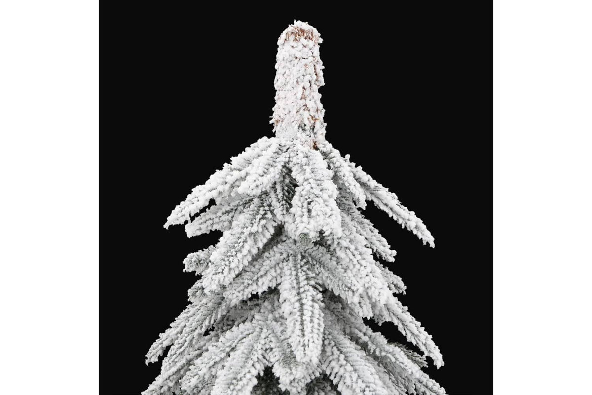 Vidaxl Artificial Christmas Tree With Flocked Snow 210 Cm-3