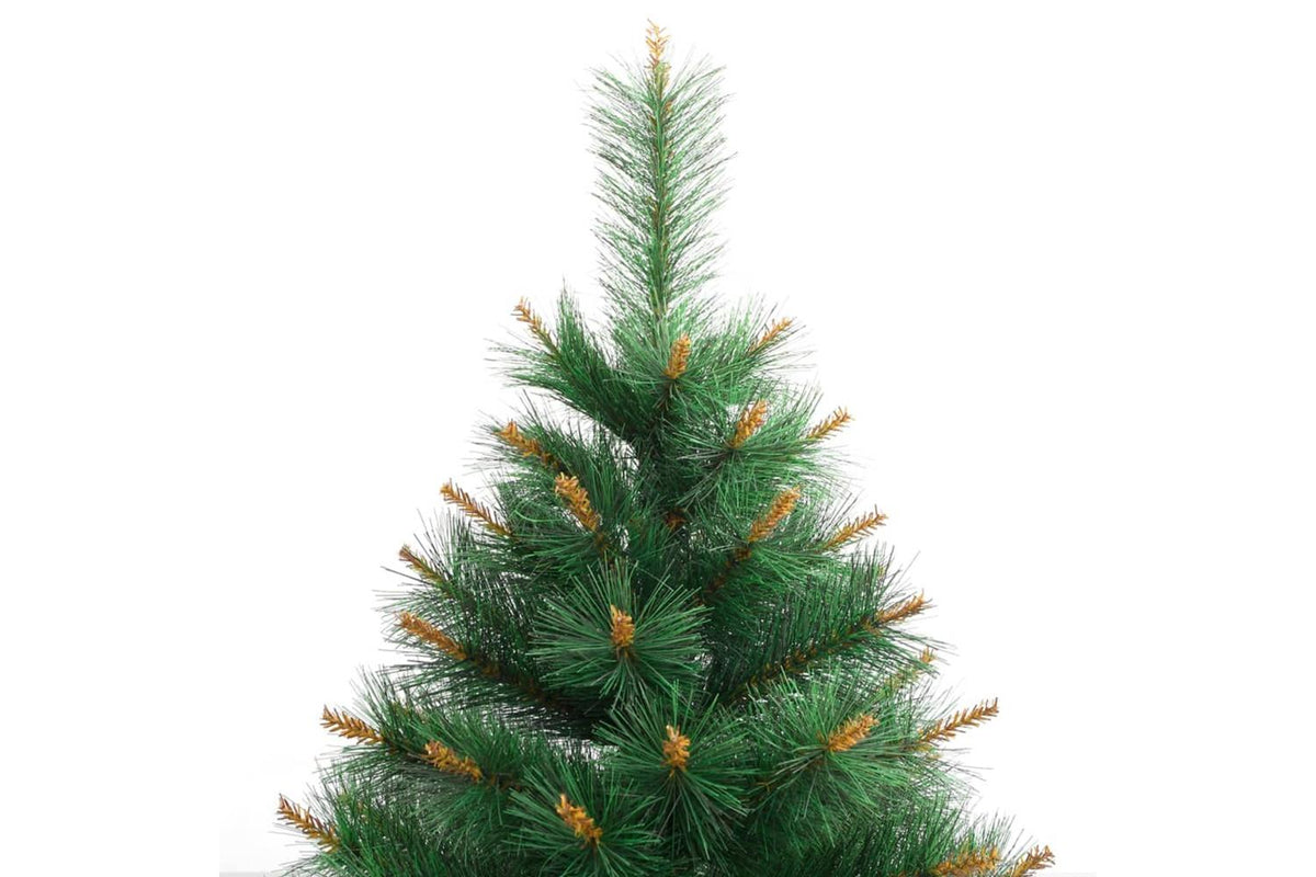 Vidaxl Artificial Hinged Christmas Tree With Stand 150 Cm-3