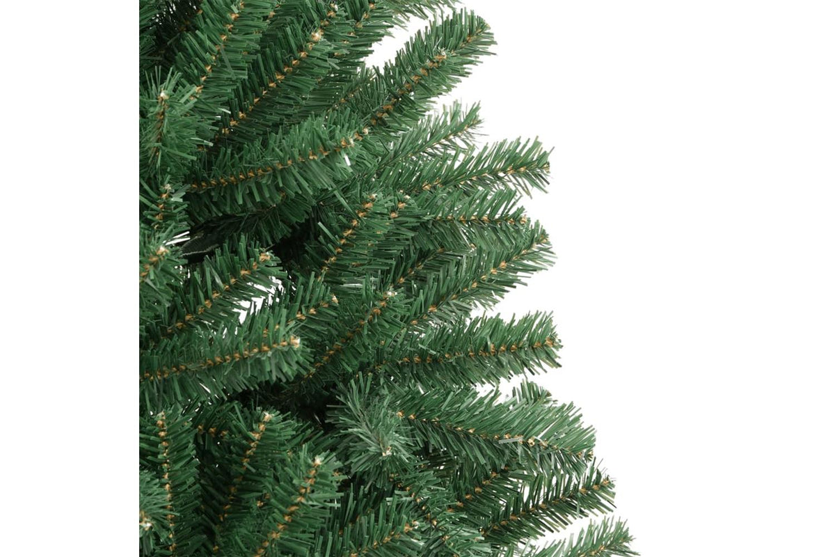 Vidaxl Artificial Hinged Christmas Tree With Stand Green 150 Cm-5