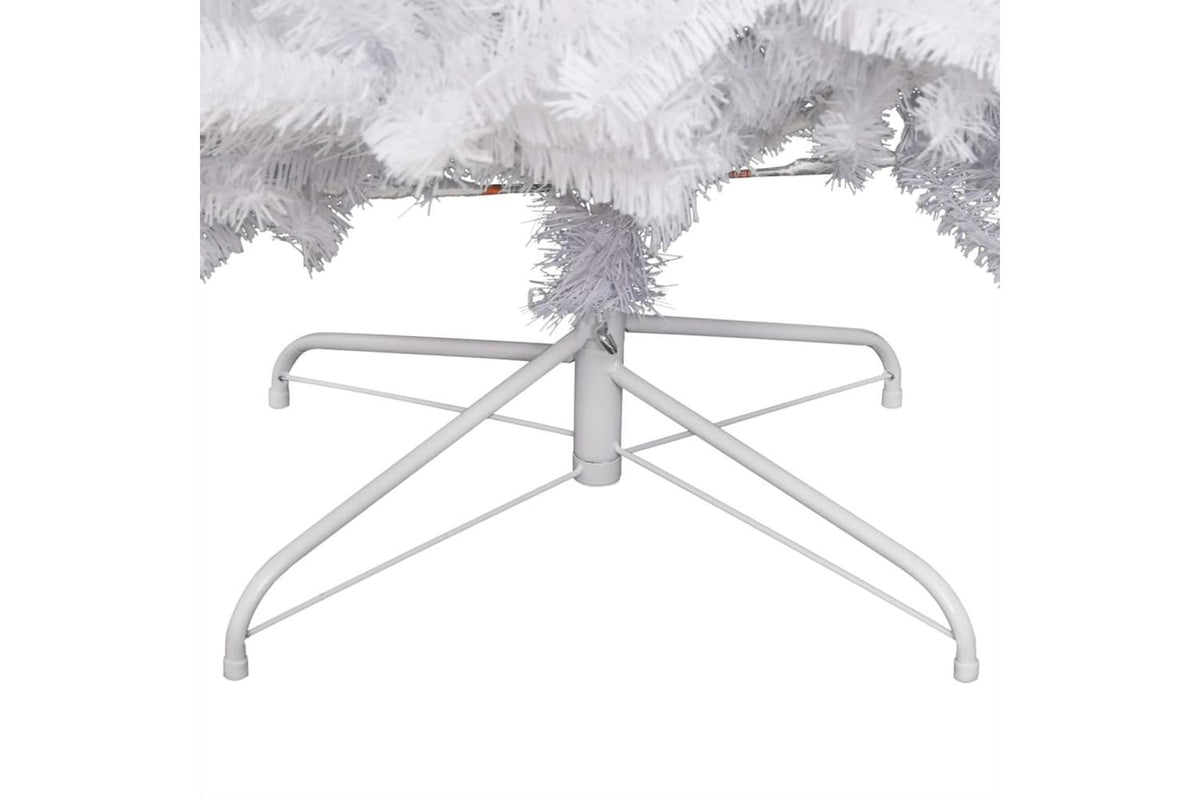 Vidaxl Artificial Hinged Christmas Tree With Flocked Snow 120 Cm-3