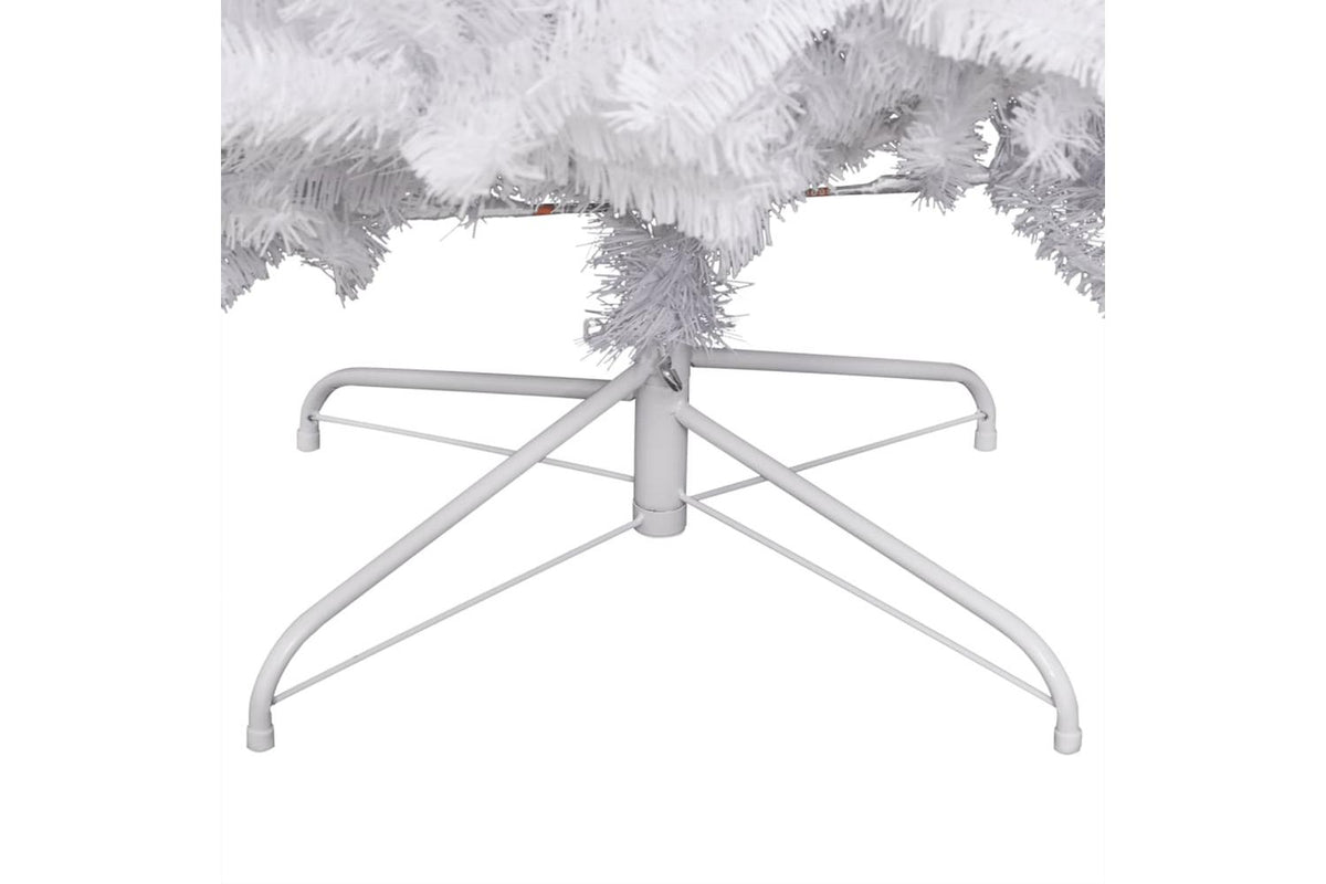 Vidaxl Artificial Hinged Christmas Tree With Flocked Snow 180 Cm-3