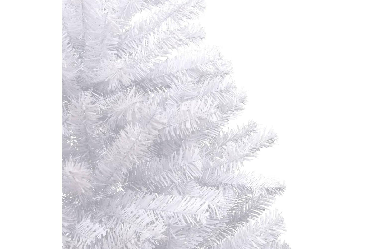 Vidaxl Artificial Hinged Christmas Tree With Flocked Snow 180 Cm-5