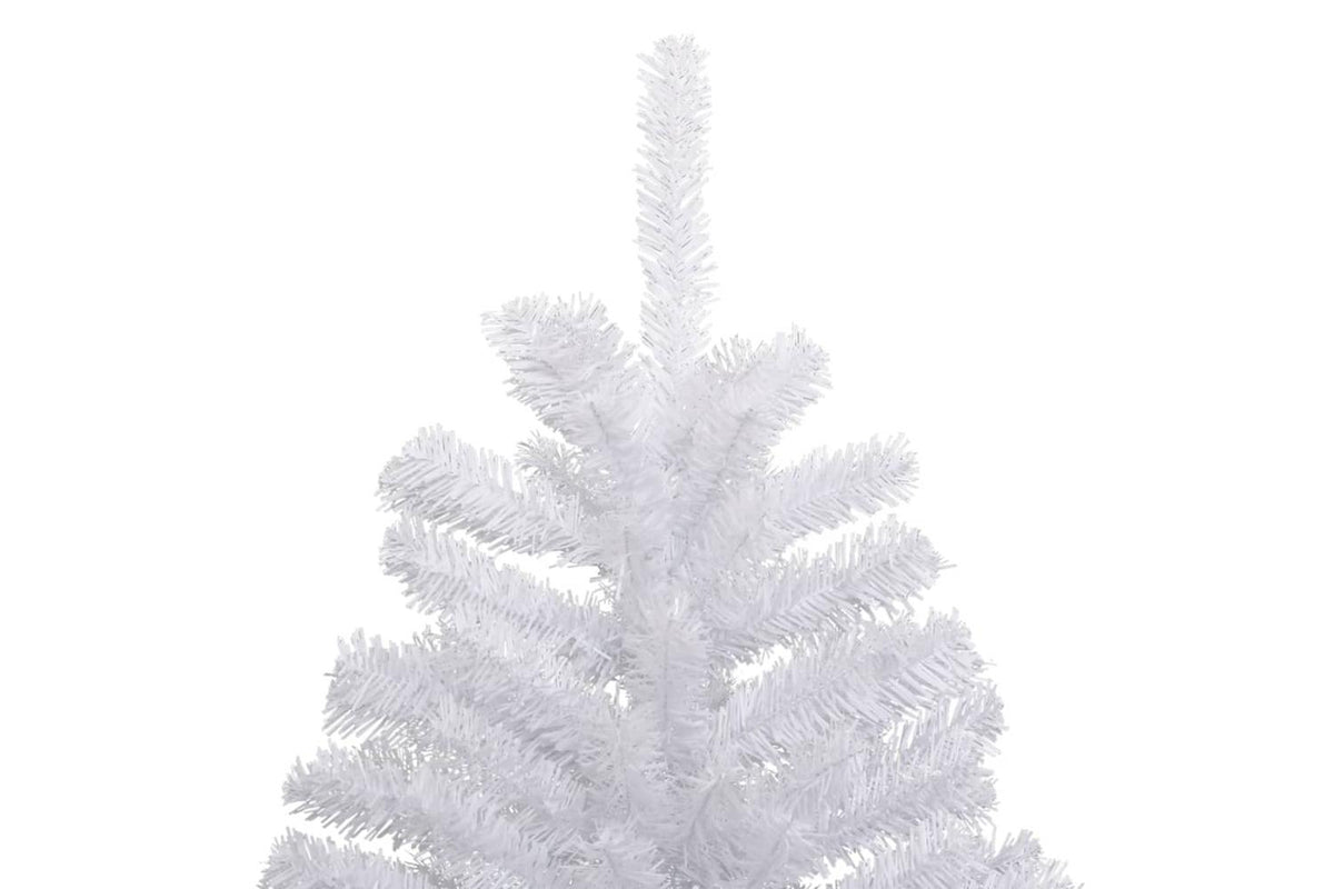 Vidaxl Artificial Hinged Christmas Tree With Flocked Snow 210 Cm-4