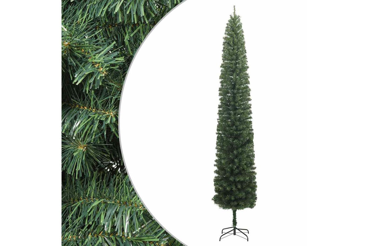 Vidaxl Slim Christmas Tree With Stand 270 Cm Pvc-2