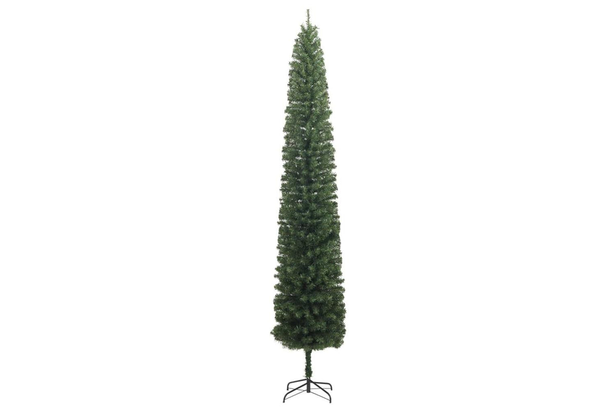 Vidaxl Slim Christmas Tree With Stand 300 Cm Pvc-2