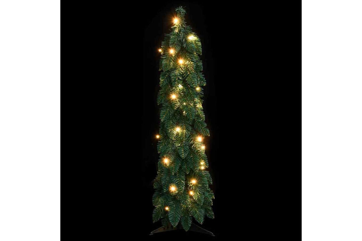 Vidaxl Artificial Pre-lit Christmas Tree With 45 Leds 90 Cm-2