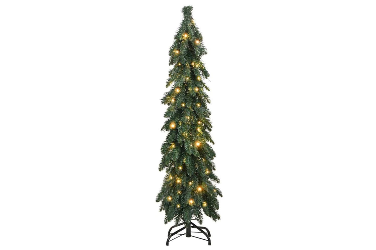 Vidaxl Artificial Pre-lit Christmas Tree With 60 Leds 120 Cm-3