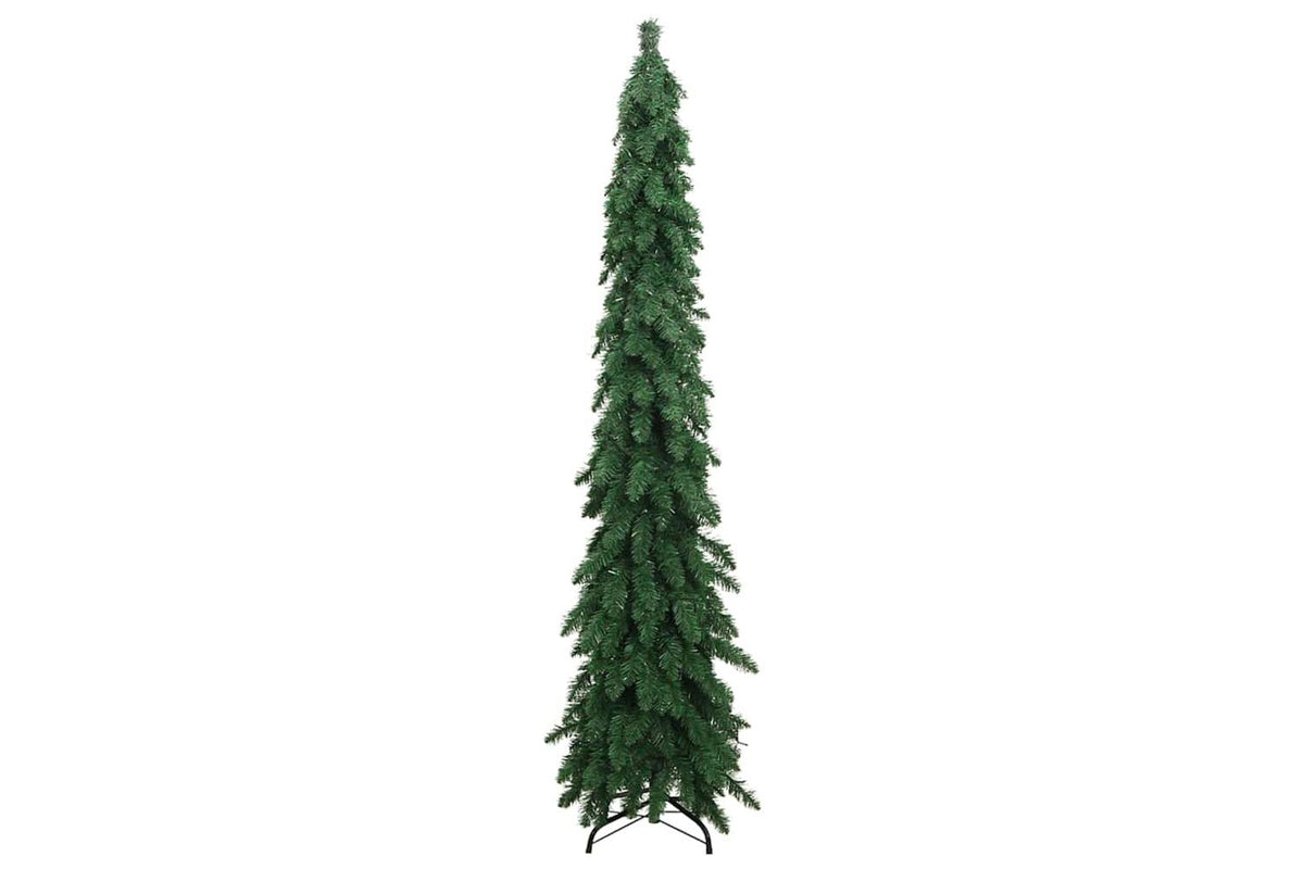 Vidaxl Artificial Pre-lit Christmas Tree With 130 Leds 210 Cm-4