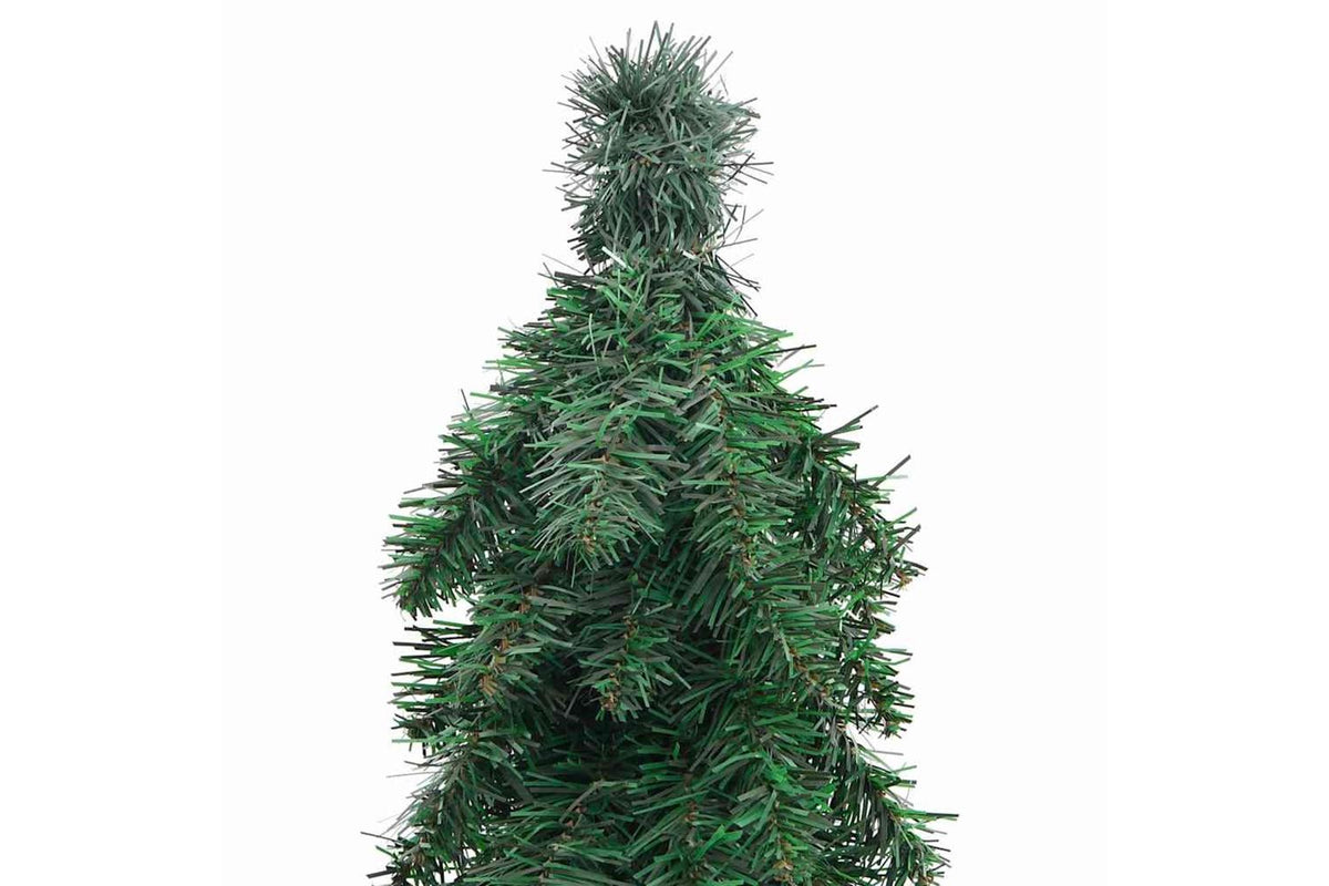 Vidaxl Artificial Pre-lit Christmas Tree With 130 Leds 210 Cm-5