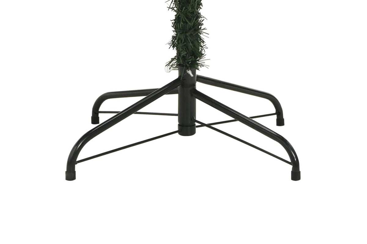 Vidaxl Artificial Hinged Christmas Tree With Cones 180 Cm-5