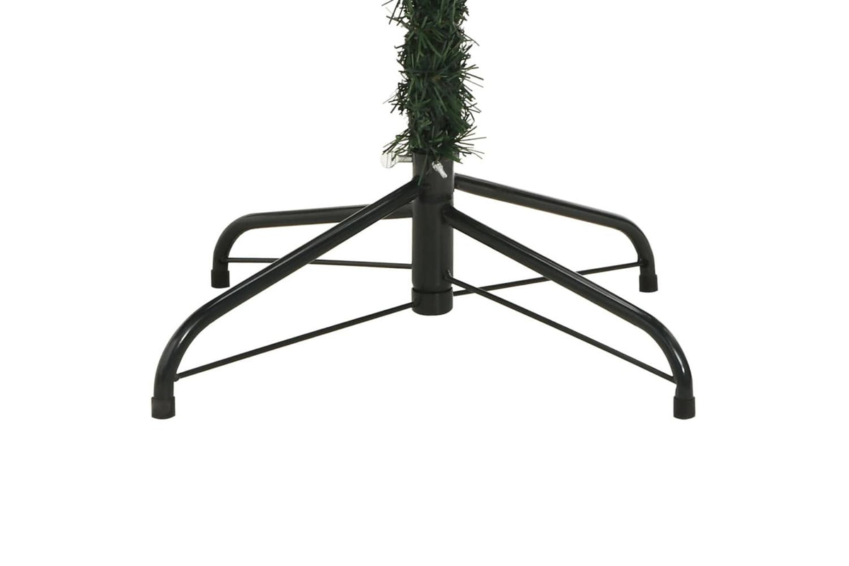 Vidaxl Artificial Hinged Christmas Tree With Cones 240 Cm-5