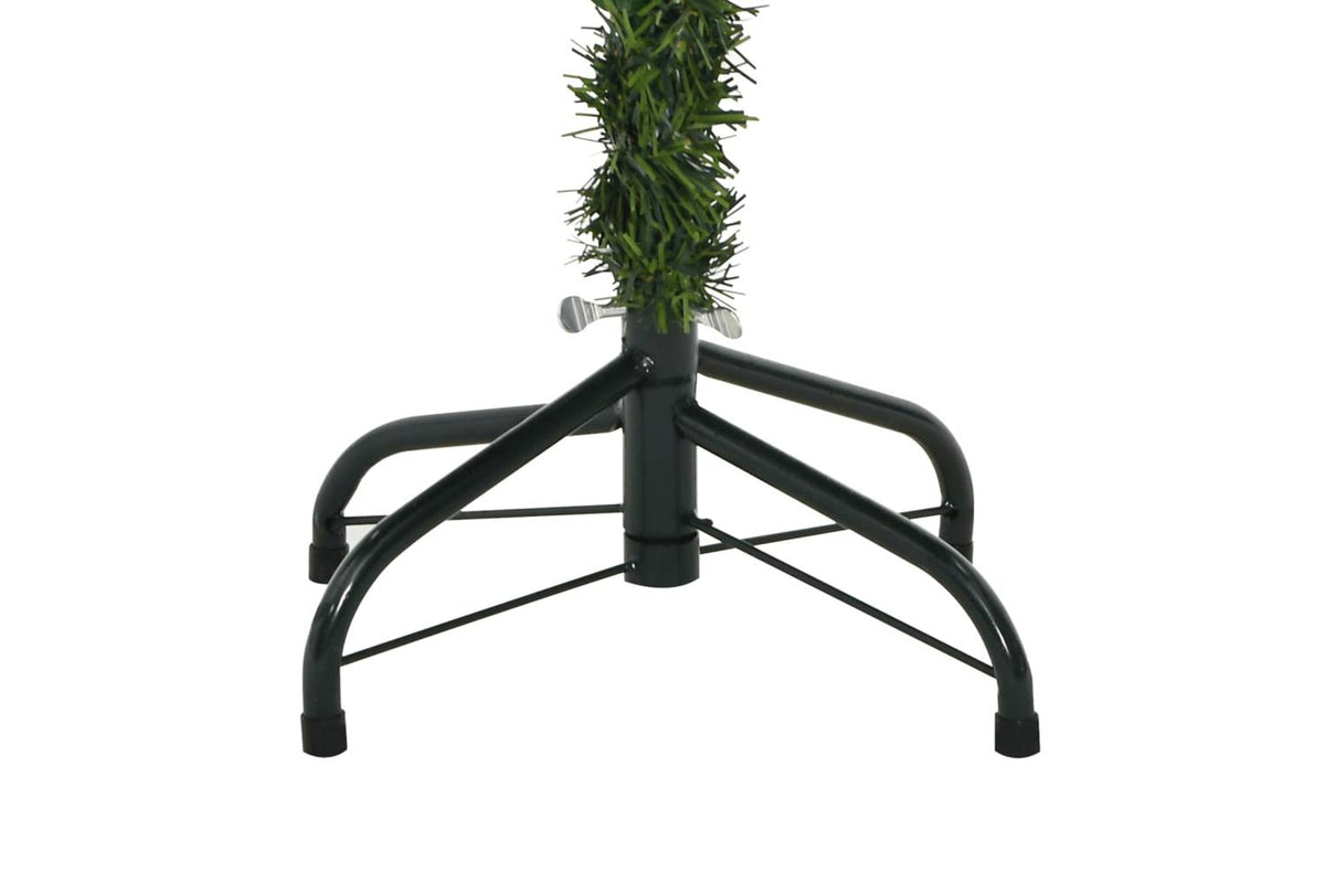 Vidaxl Artificial Hinged Christmas Tree With Cones And Berries 150 Cm-5