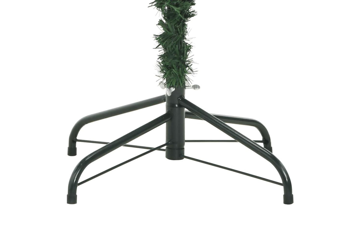 Vidaxl Artificial Hinged Christmas Tree With Cones And Berries 210 Cm-5