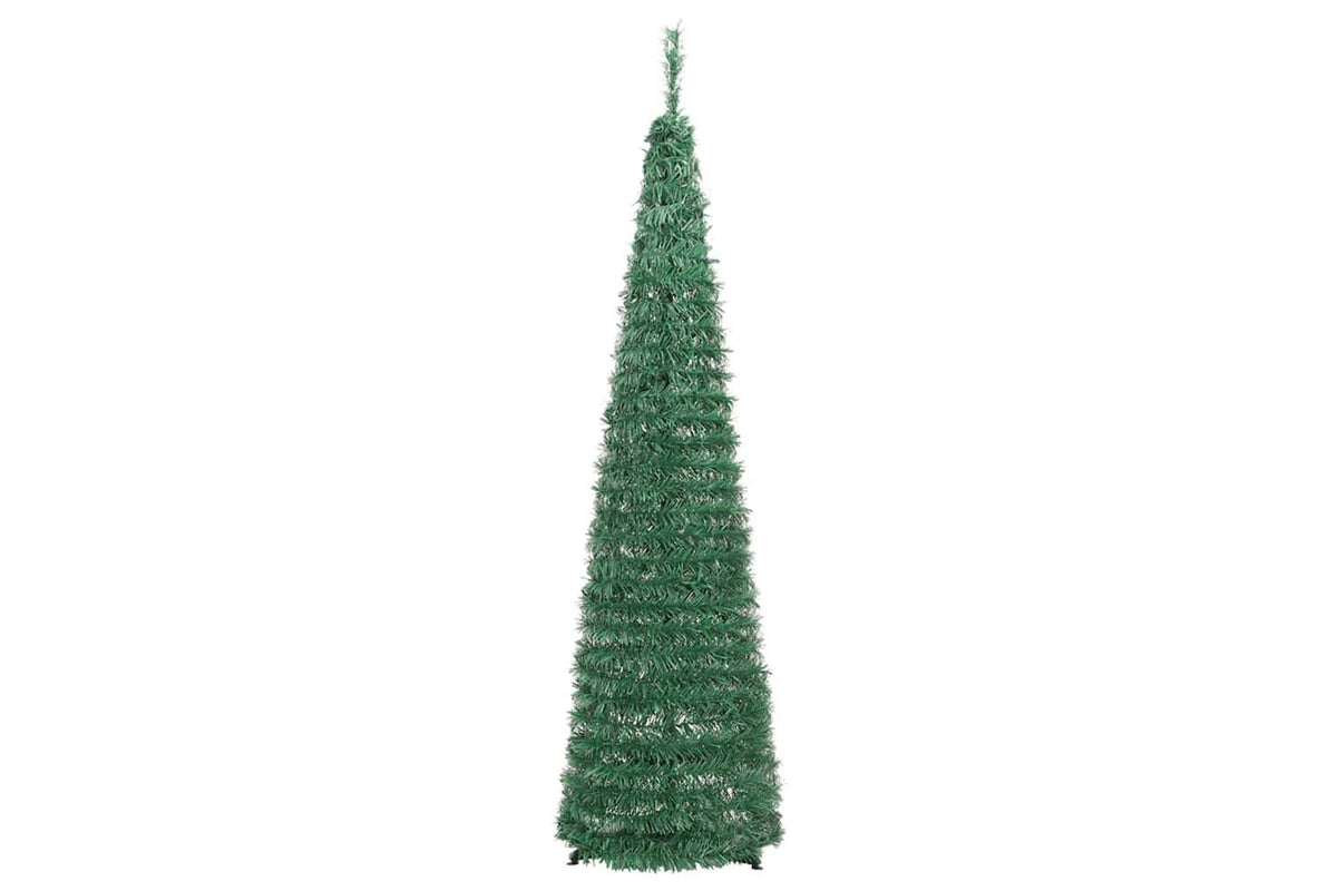 Vidaxl Artificial Christmas Tree Pop-up 50 Leds Green 120 Cm-6